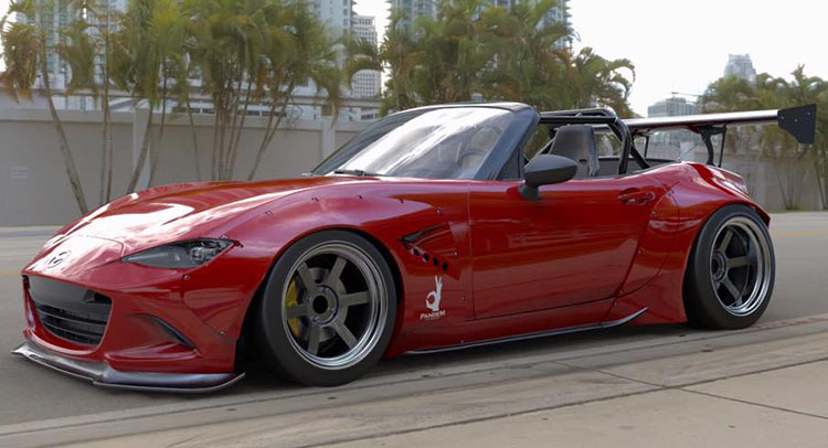 New Mazda MX-5 Gets Wide-Body Kit From TRA-Kyoto - Bridge Classic Cars