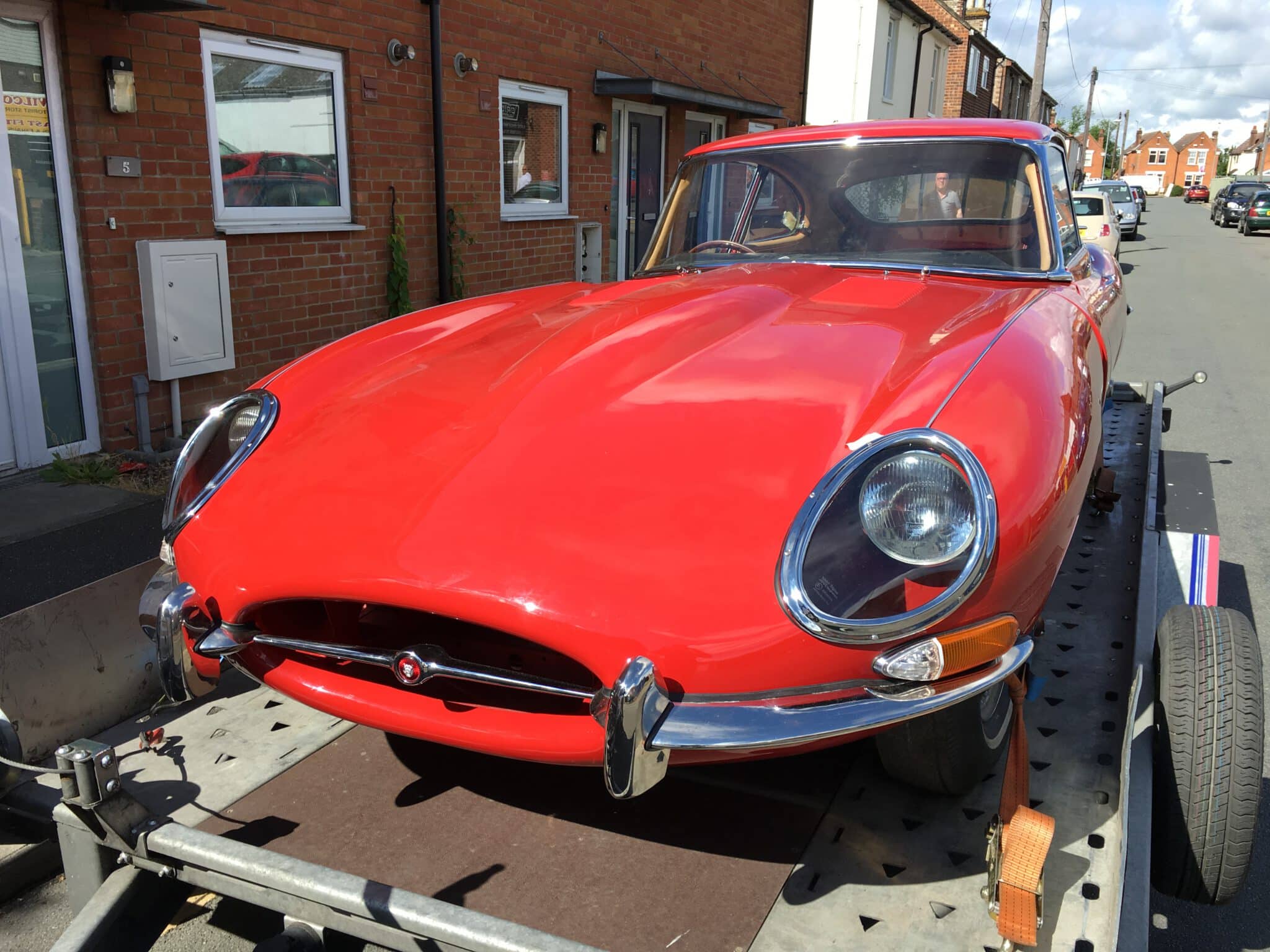 Jaguar E Type Returning to Paintshop