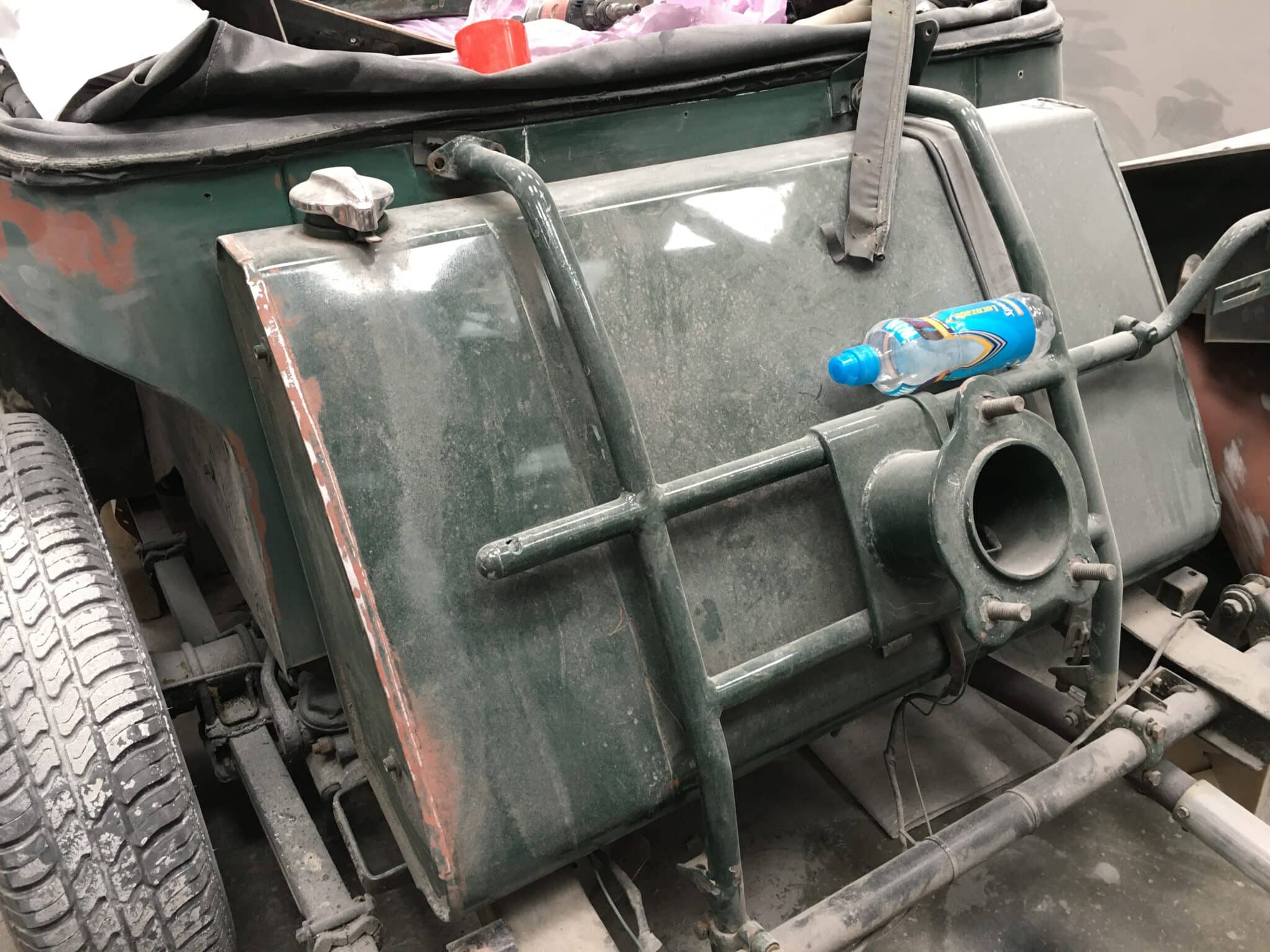MGTD Stripped in paintshop