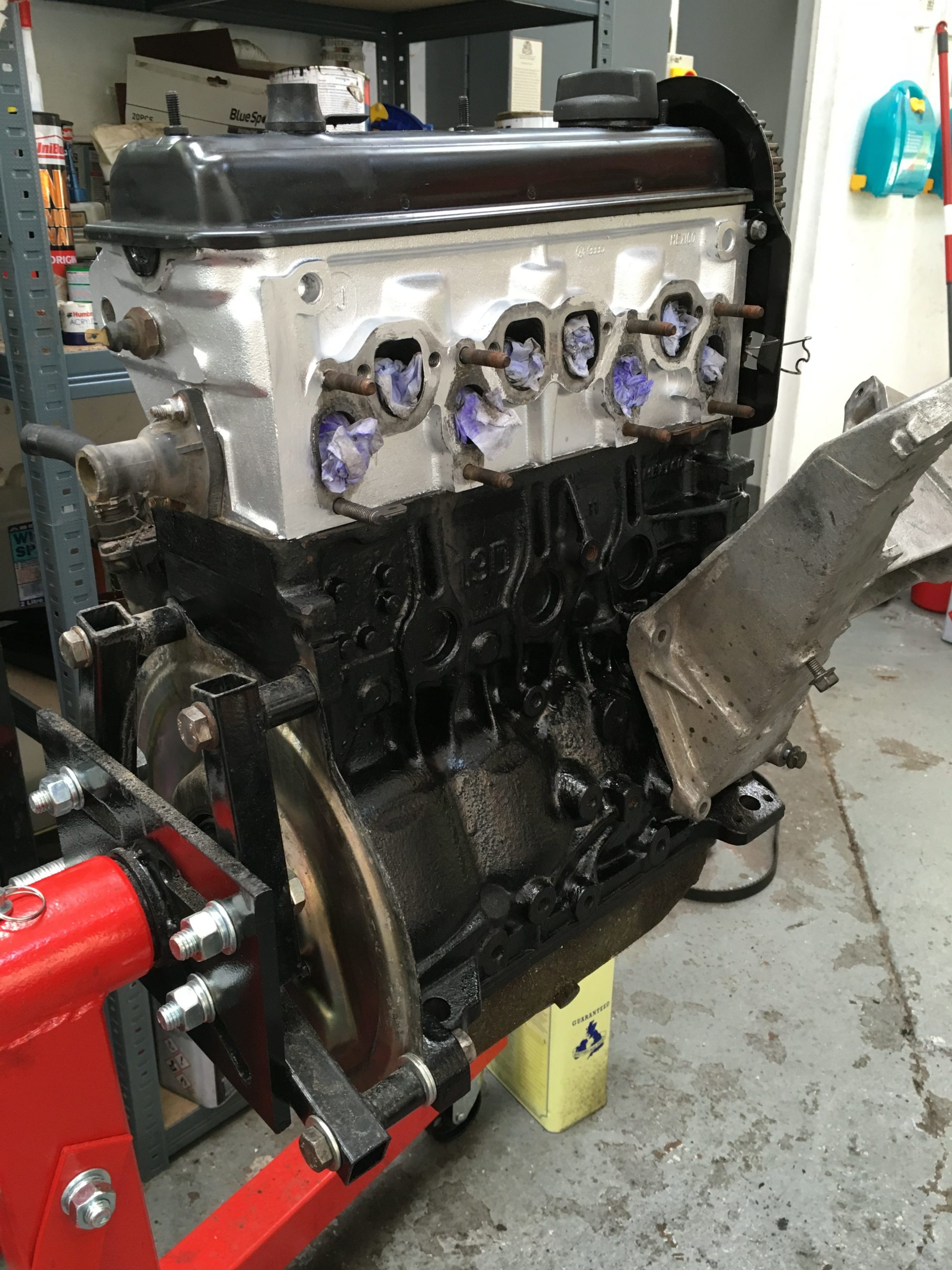 Getting The Vw Camper Engine Ready For Installation. - Bridge Classic Cars