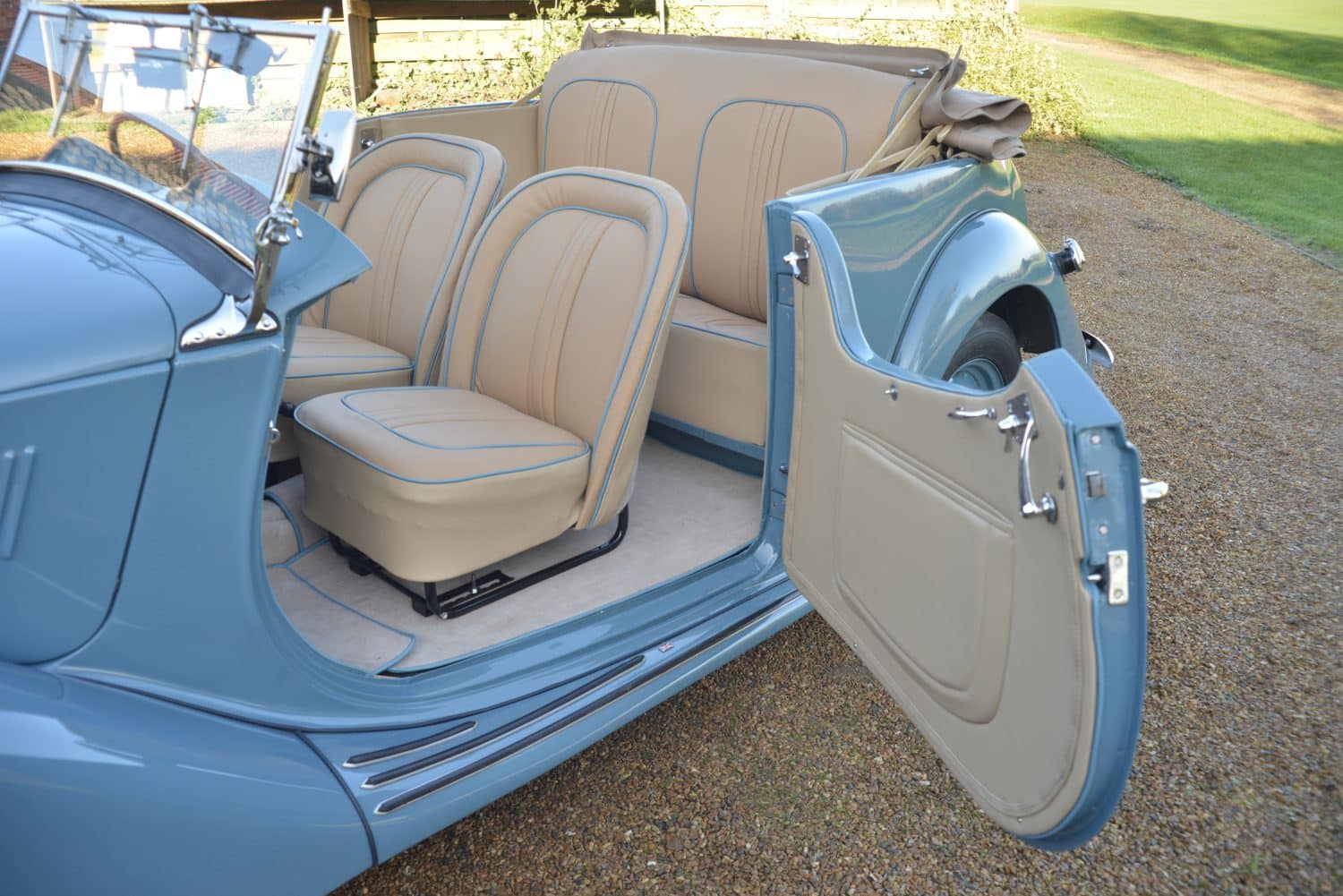 1949 MG YT at Fynn Valley Golf Club 110JPG 1