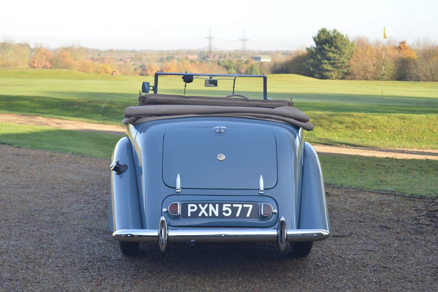 1949 MG YT at Fynn Valley Golf Club 113JPG 1