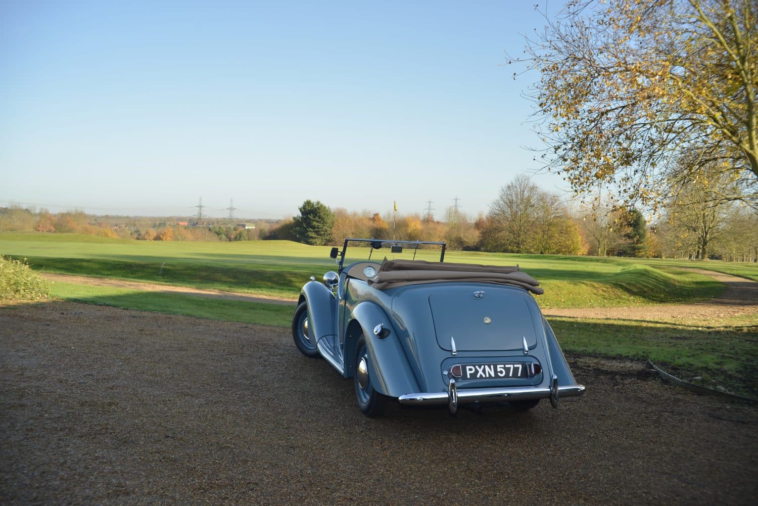 1949 MG YT at Fynn Valley Golf Club 119JPG 1