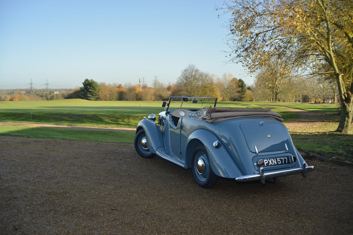 1949 MG YT at Fynn Valley Golf Club 120JPG 1