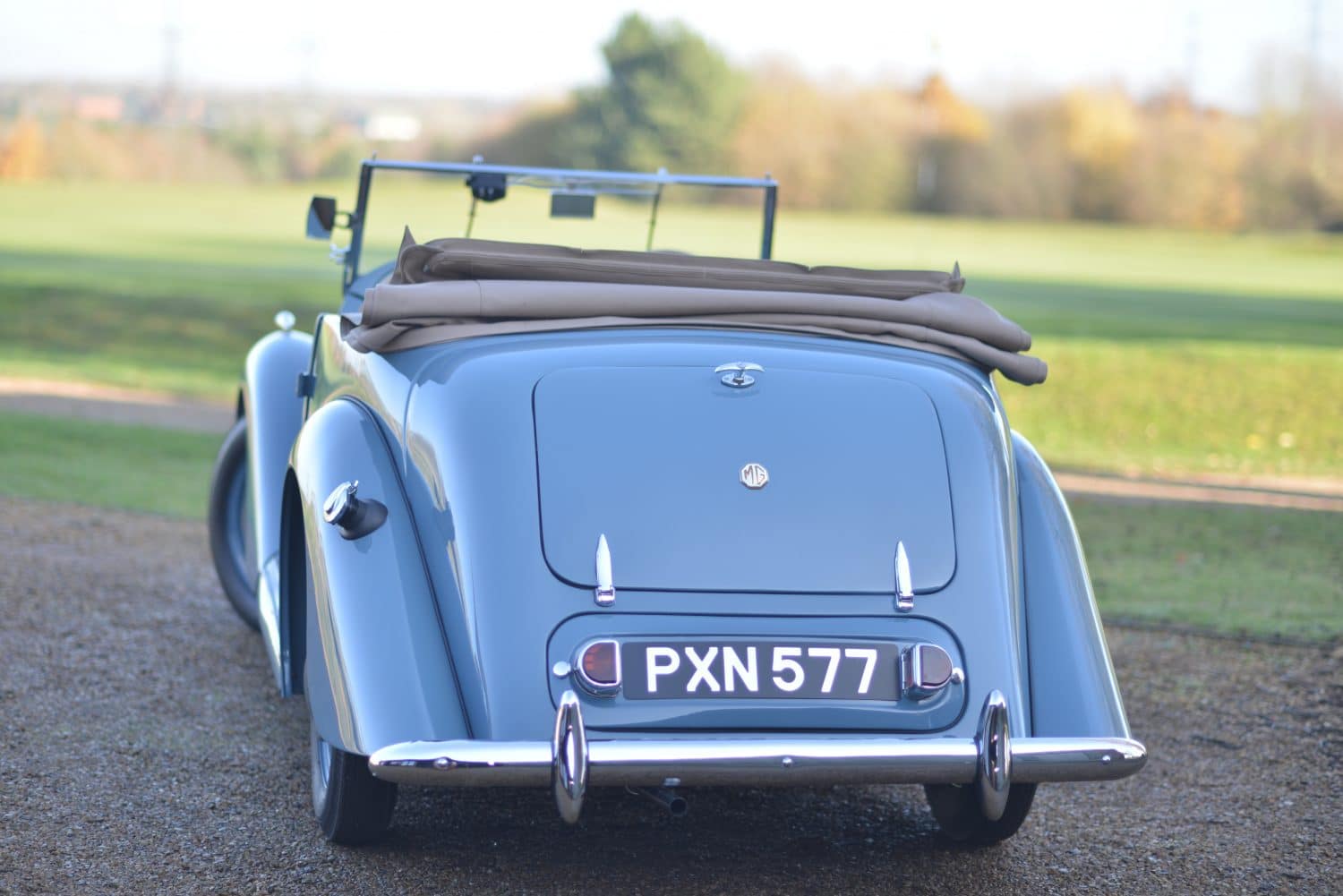 1949 MG YT at Fynn Valley Golf Club 125JPG 1