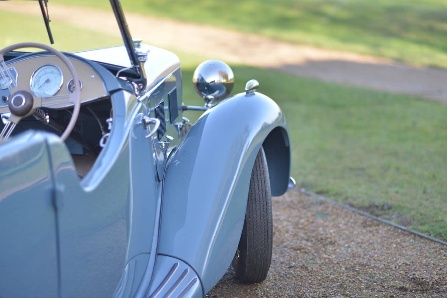 1949 MG YT at Fynn Valley Golf Club 132JPG 1