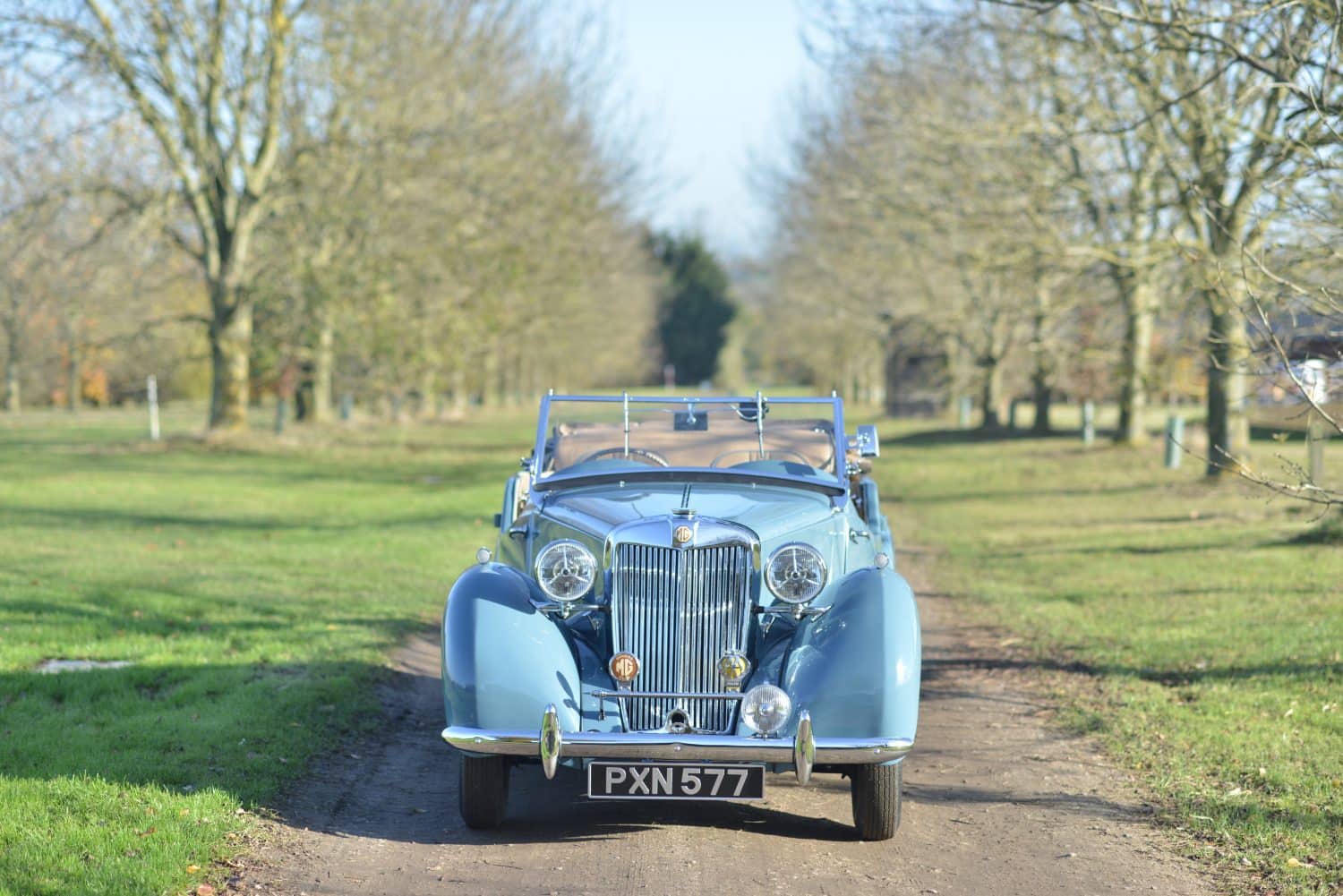 1949 MG YT at Fynn Valley Golf Club 133JPG 1