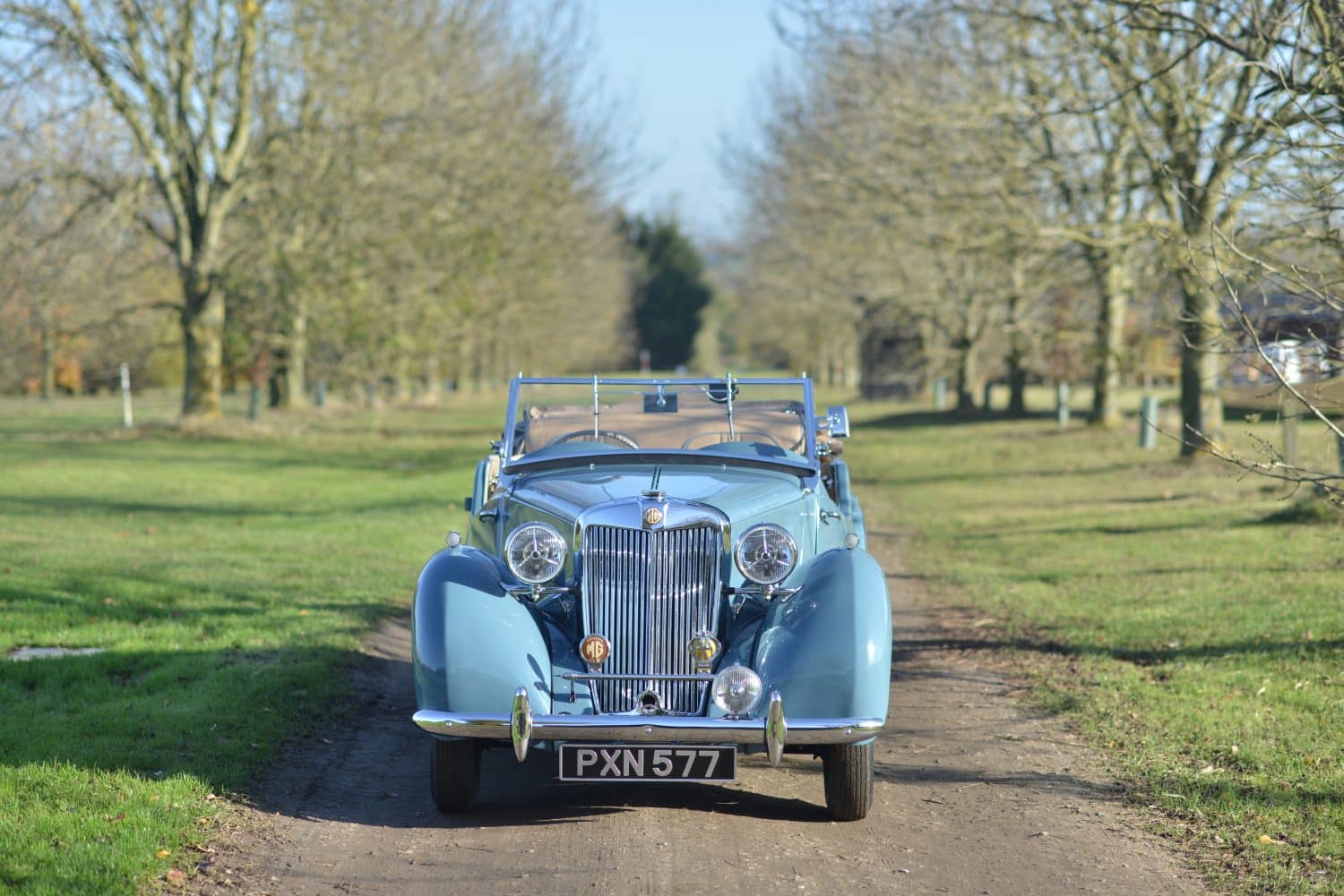 1949 MG YT at Fynn Valley Golf Club 137JPG 1
