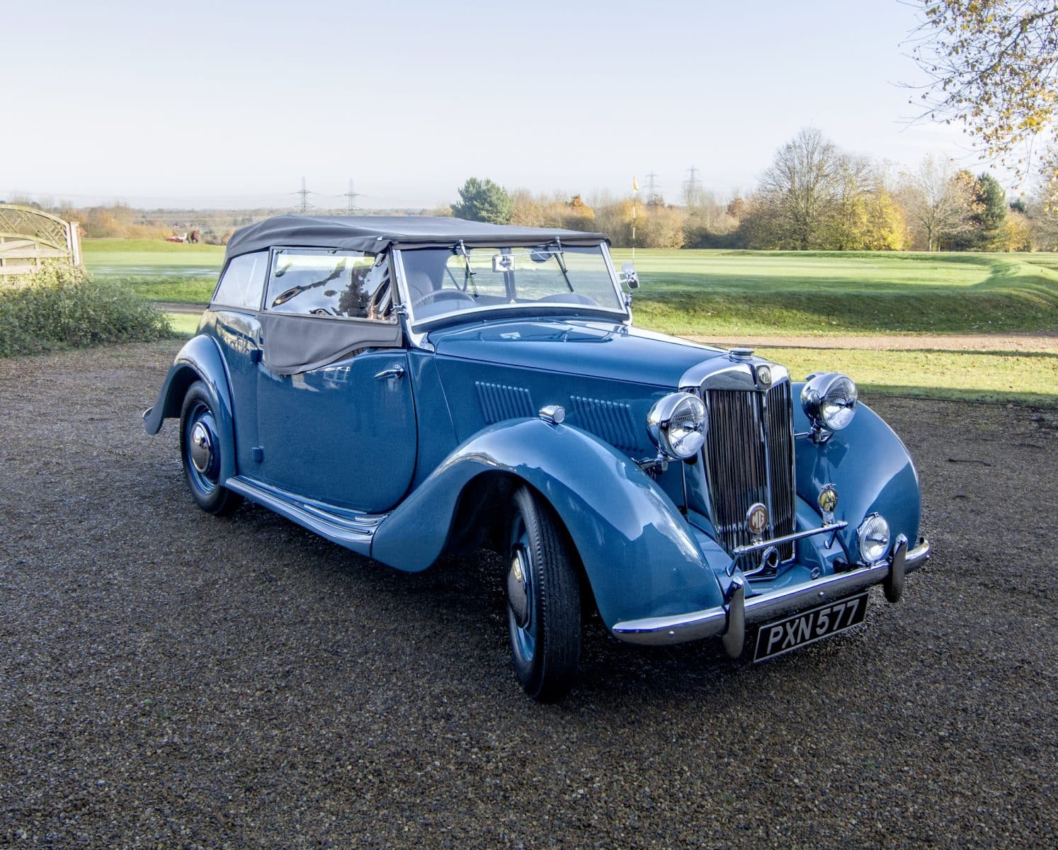 1949 MG YT at Fynn Valley Golf Club 139JPG 1