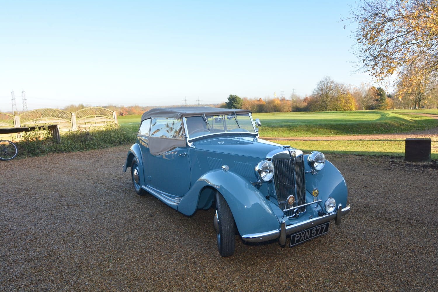 1949 MG YT at Fynn Valley Golf Club 143JPG 1
