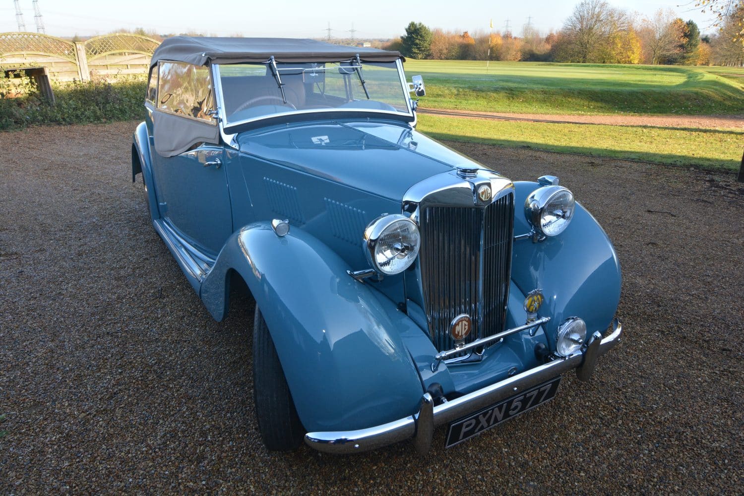 1949 MG YT at Fynn Valley Golf Club 144JPG 1