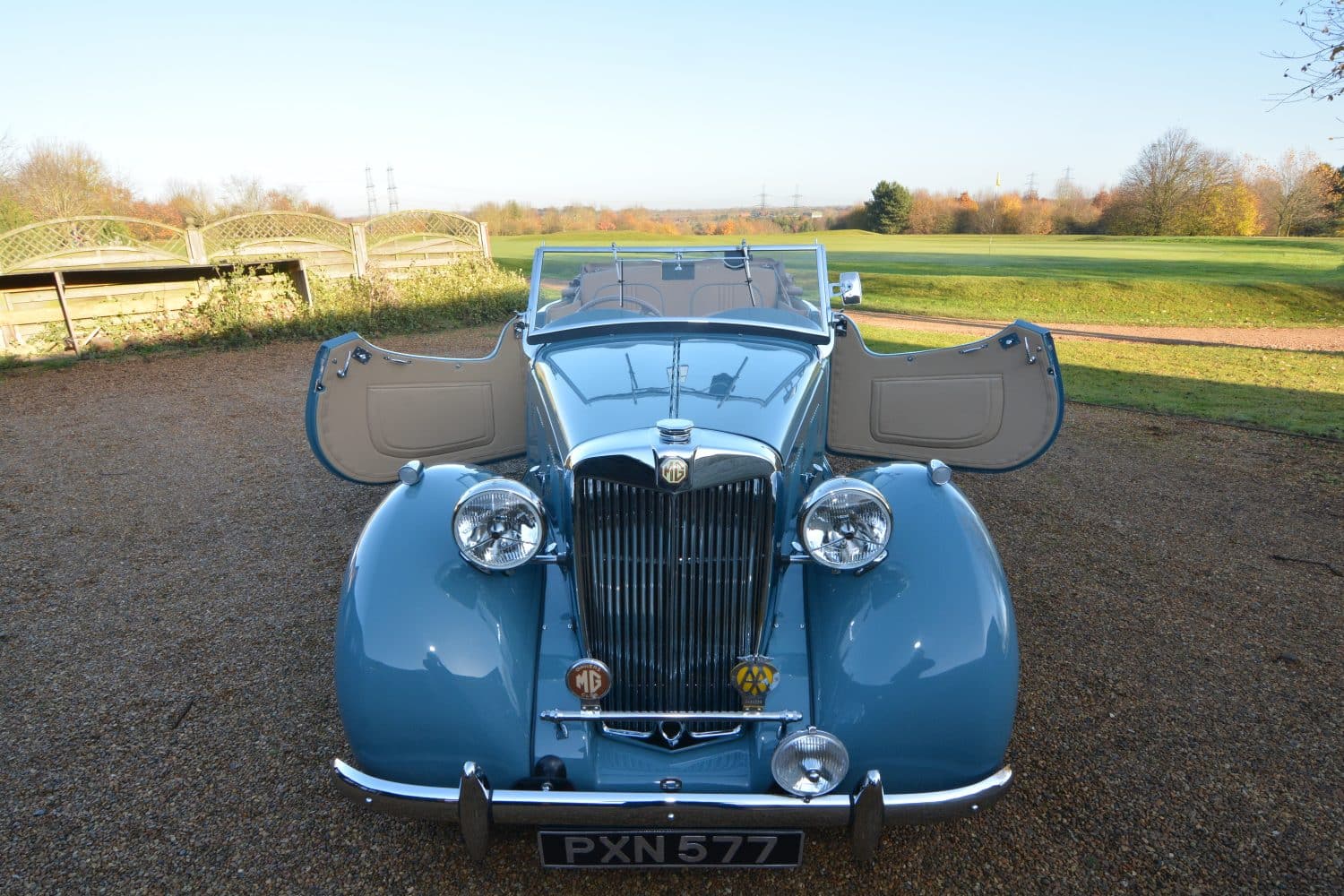 1949 MG YT at Fynn Valley Golf Club 160JPG 1