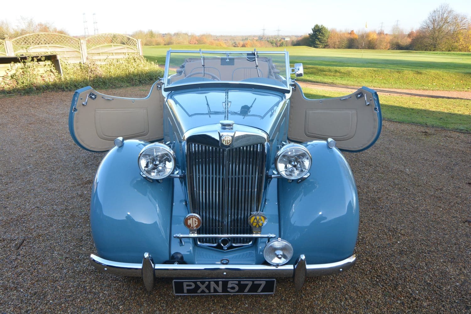 1949 MG YT at Fynn Valley Golf Club 163JPG 1