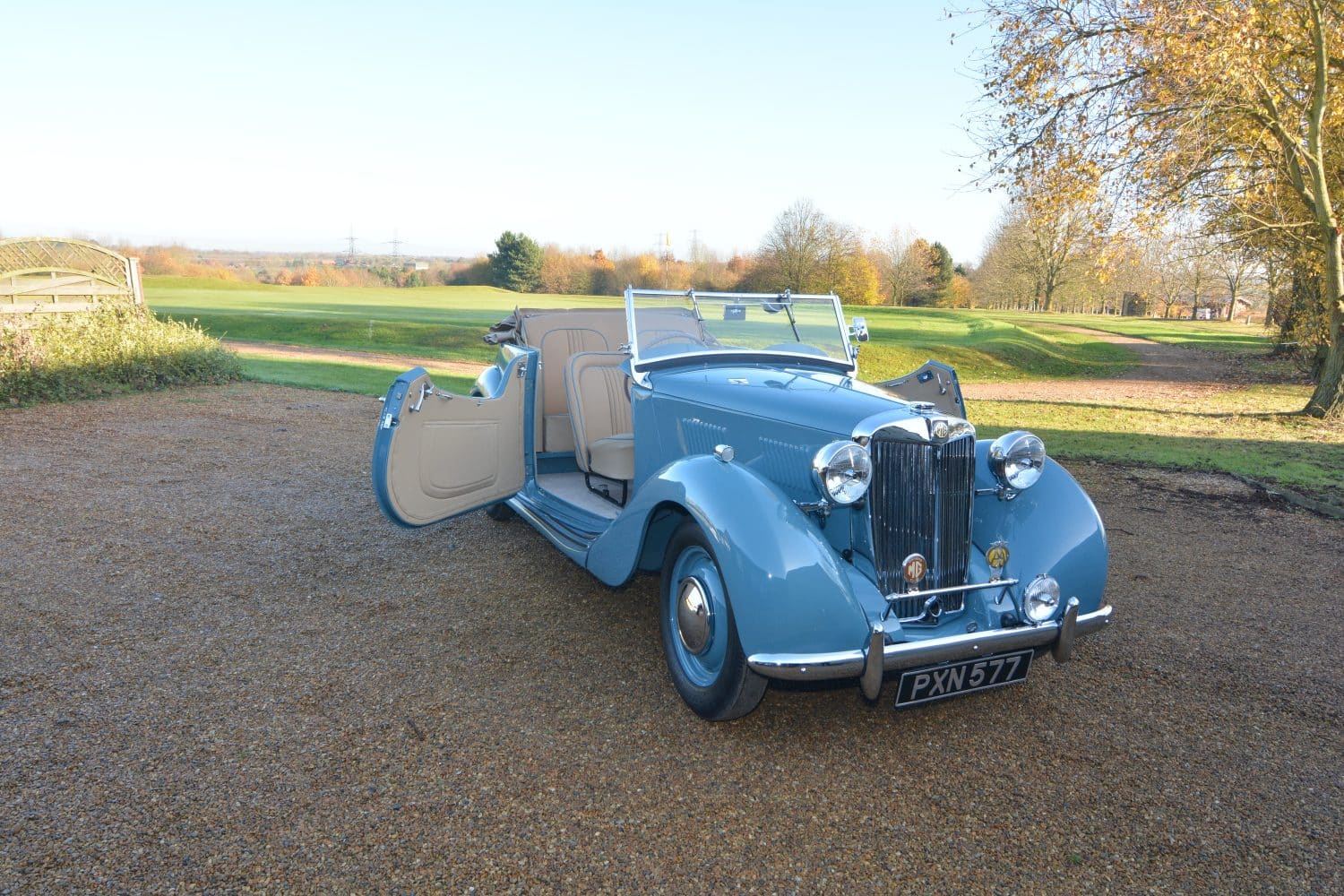 1949 MG YT at Fynn Valley Golf Club 165JPG 1