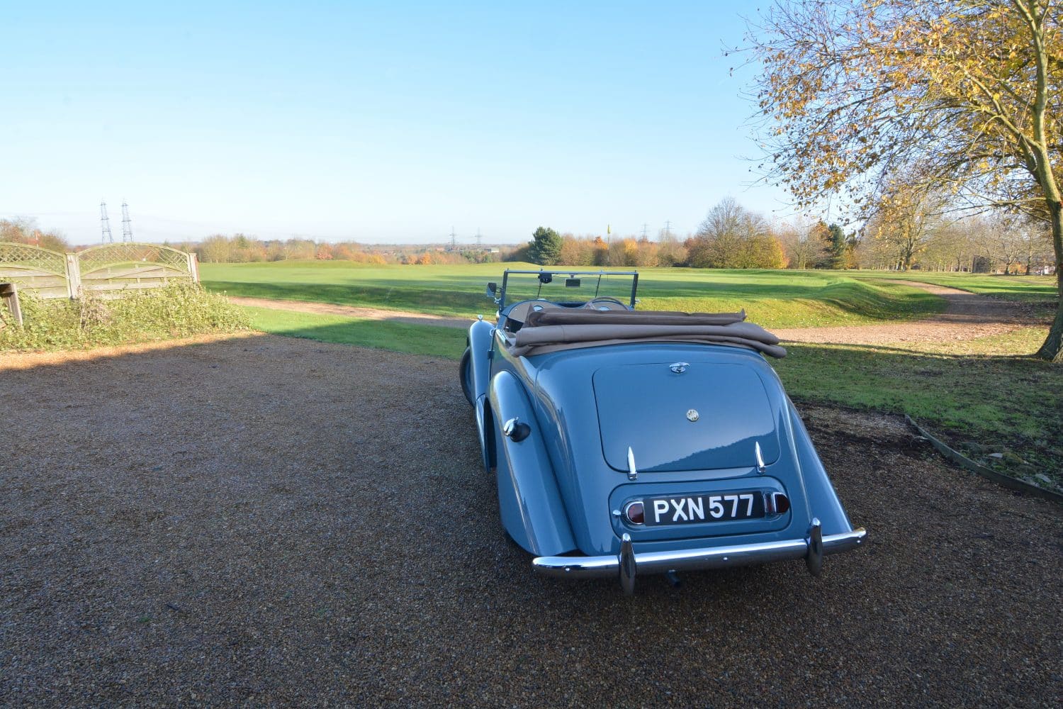1949 MG YT at Fynn Valley Golf Club 171JPG 1