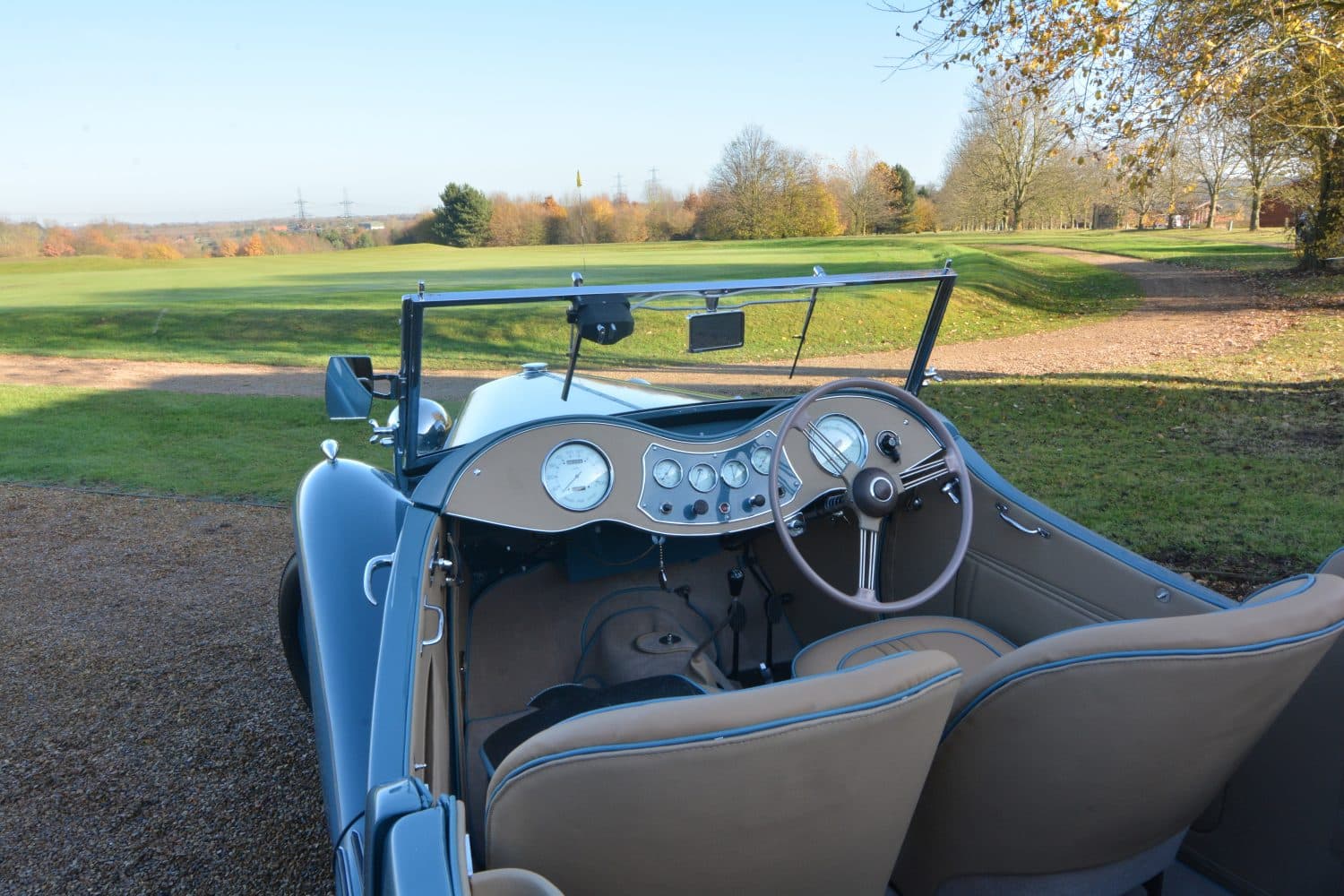 1949 MG YT at Fynn Valley Golf Club 176JPG 1