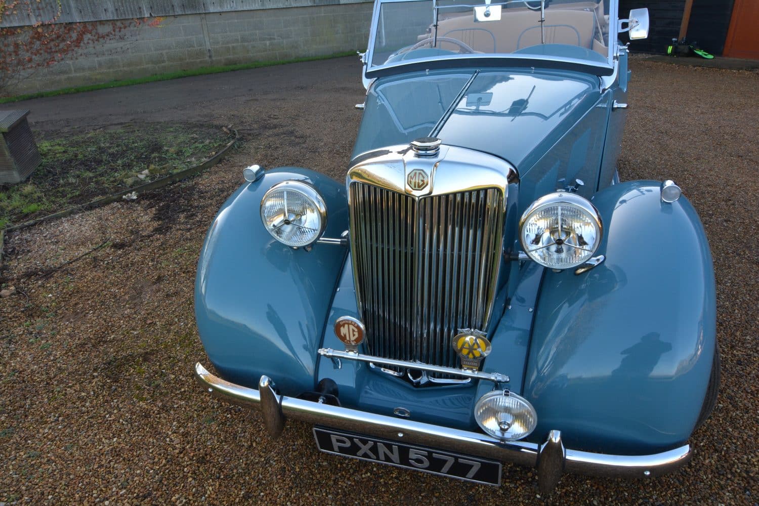 1949 MG YT at Fynn Valley Golf Club 180JPG 1