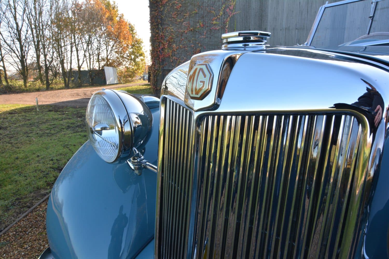 1949 MG YT at Fynn Valley Golf Club 181JPG 1