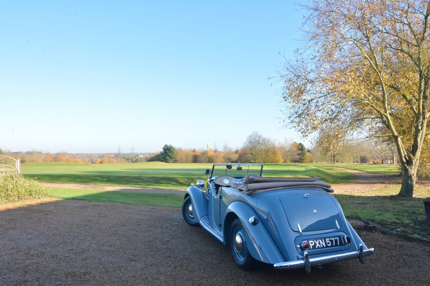 1949 MG YT at Fynn Valley Golf Club 184JPG 1