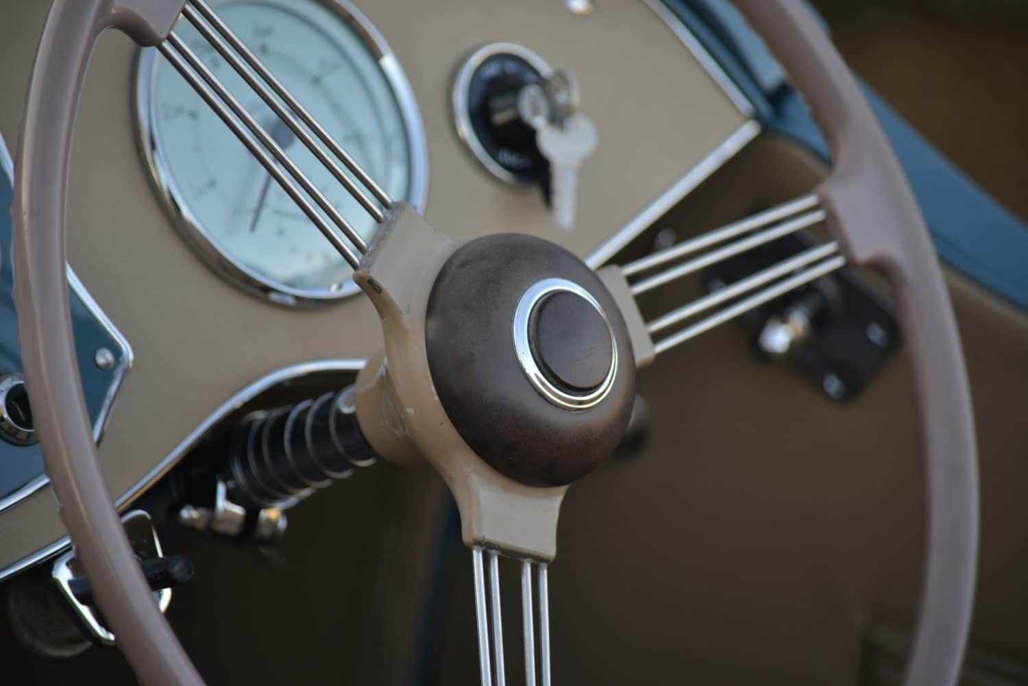 1949 MG YT at Fynn Valley Golf Club 89JPG 1