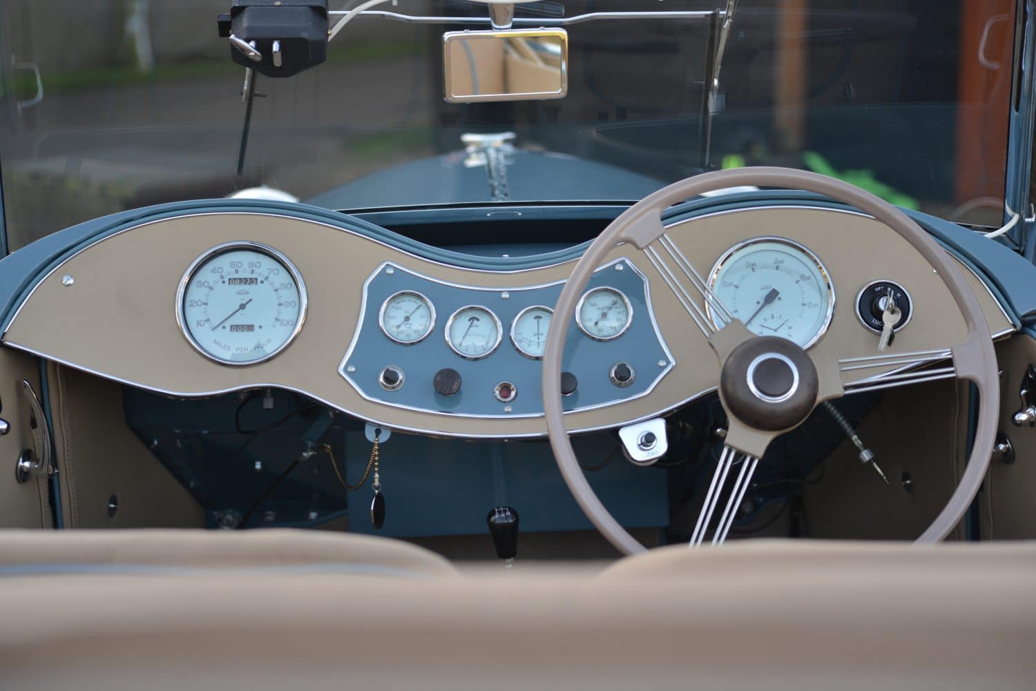 1949 MG YT at Fynn Valley Golf Club 94JPG 1