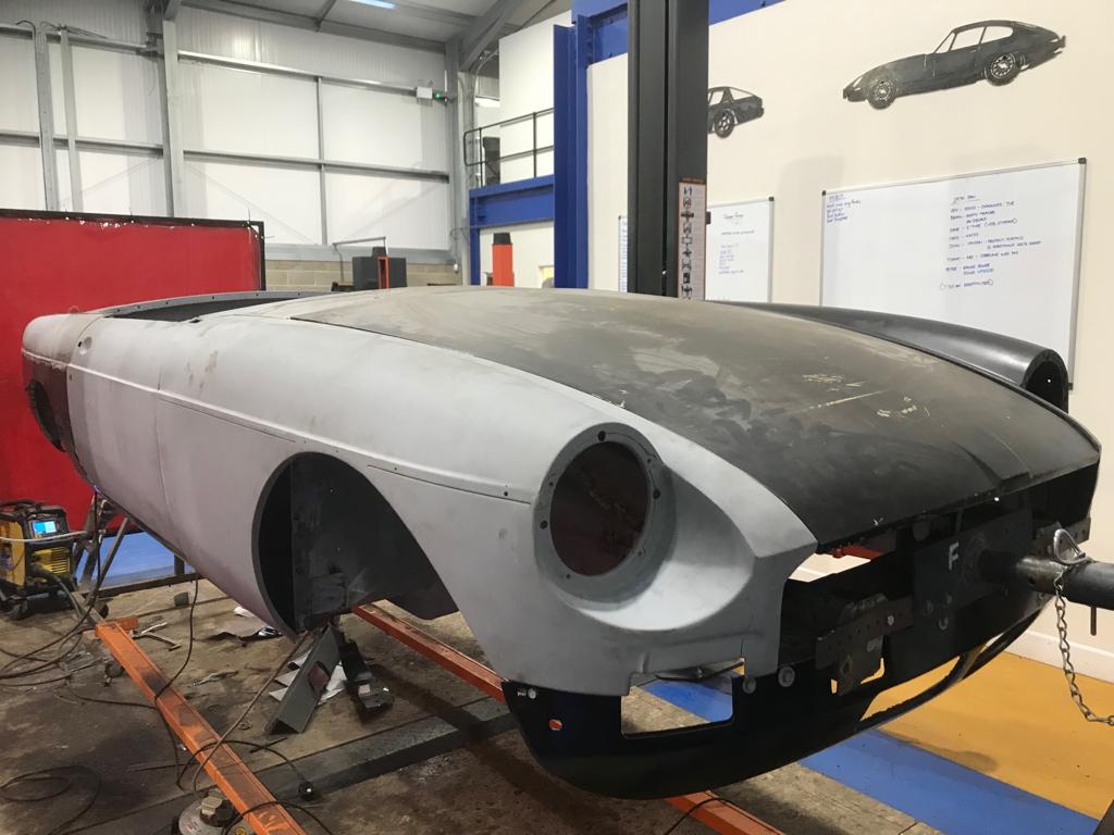 MG welding work almost complete