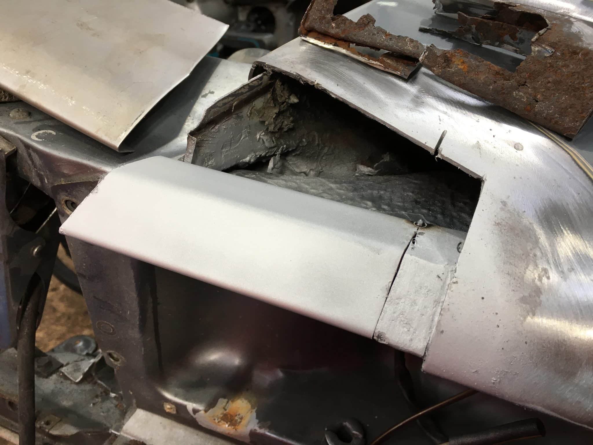 250319 Mercedes SL500 Body Repair 1