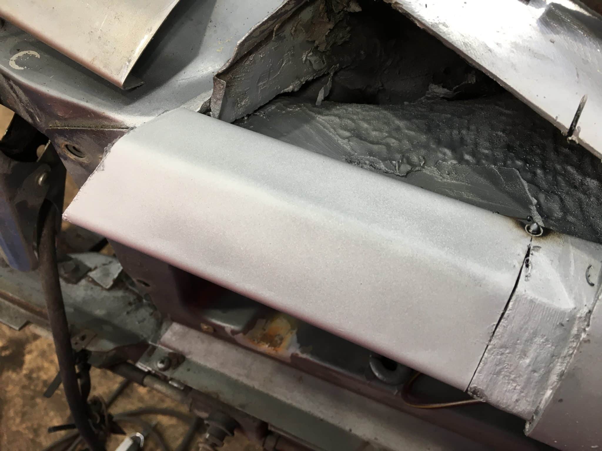 250319 Mercedes SL500 Body Repair 2