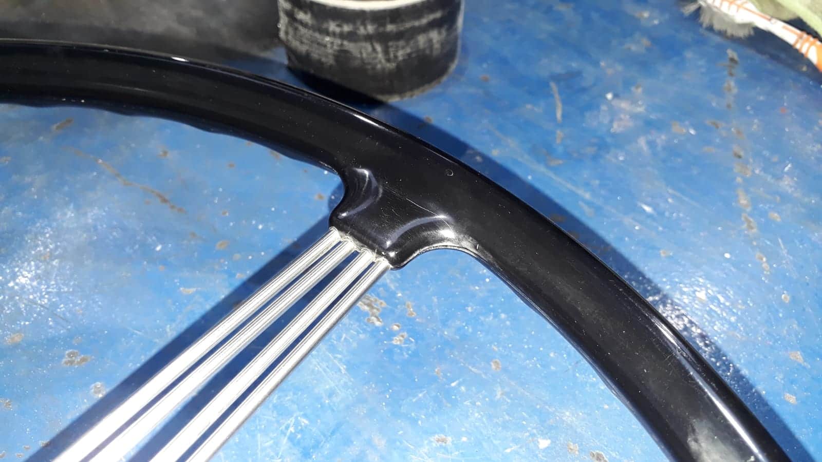 030419 Austin Healey Steering Wheel 2