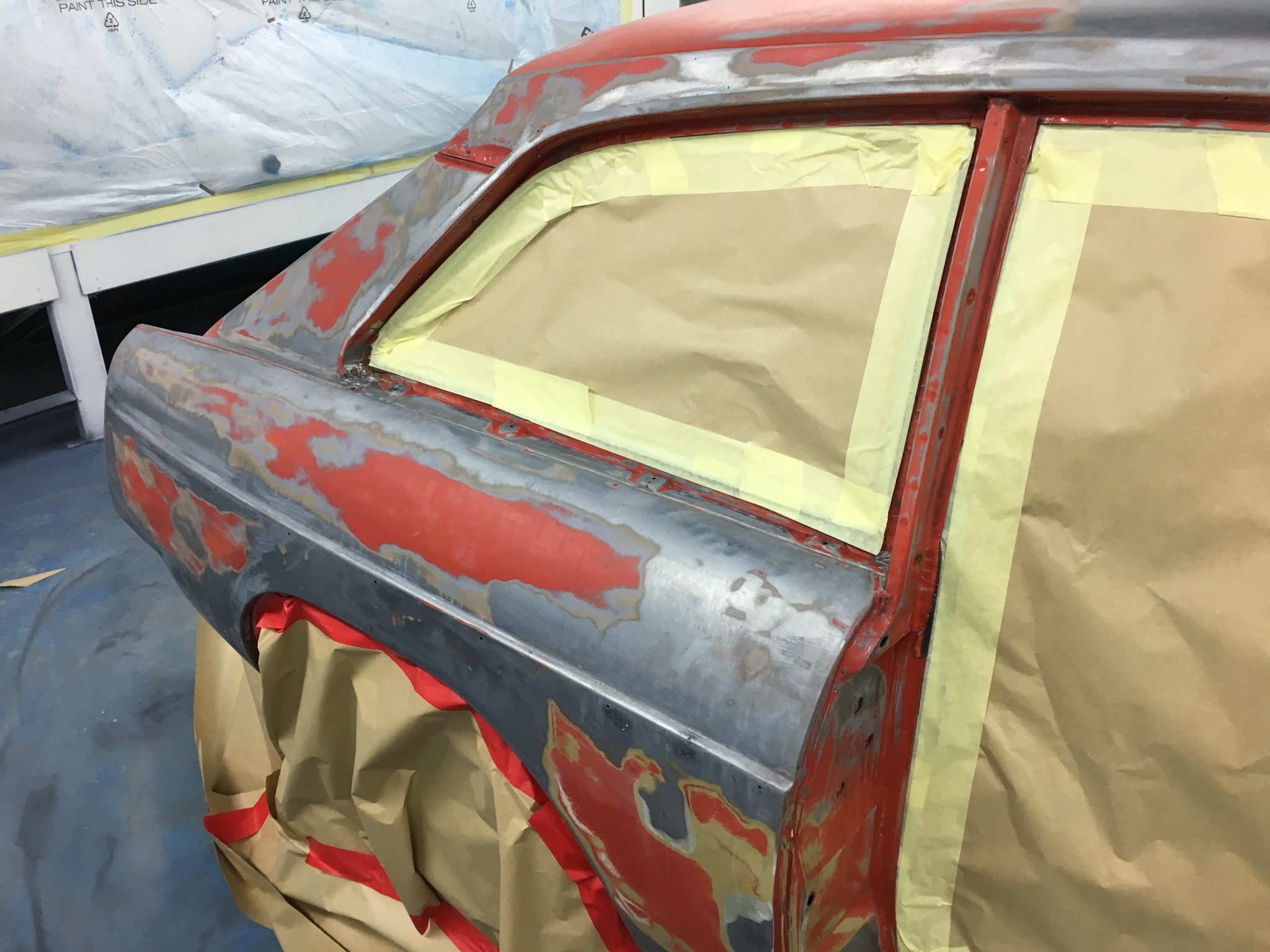 1977 MGBGT Epoxy Primer Bridge Classic Cars