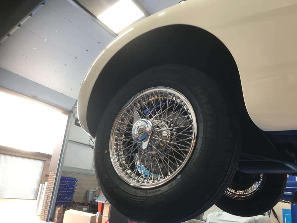 060419 Jaguar XK150 Wheels 1