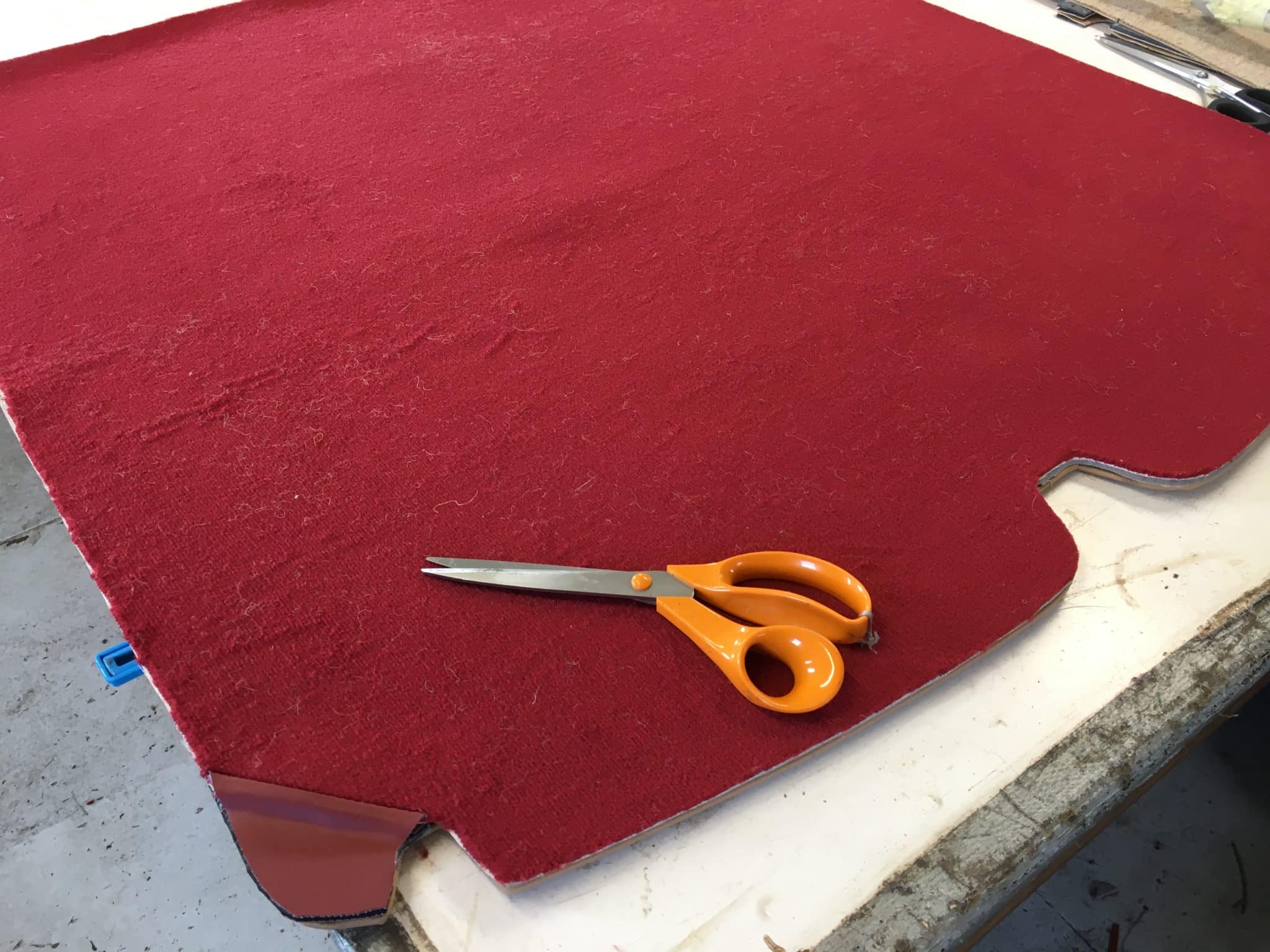 110419 Jaguar E Type Boot Carpet 2 1