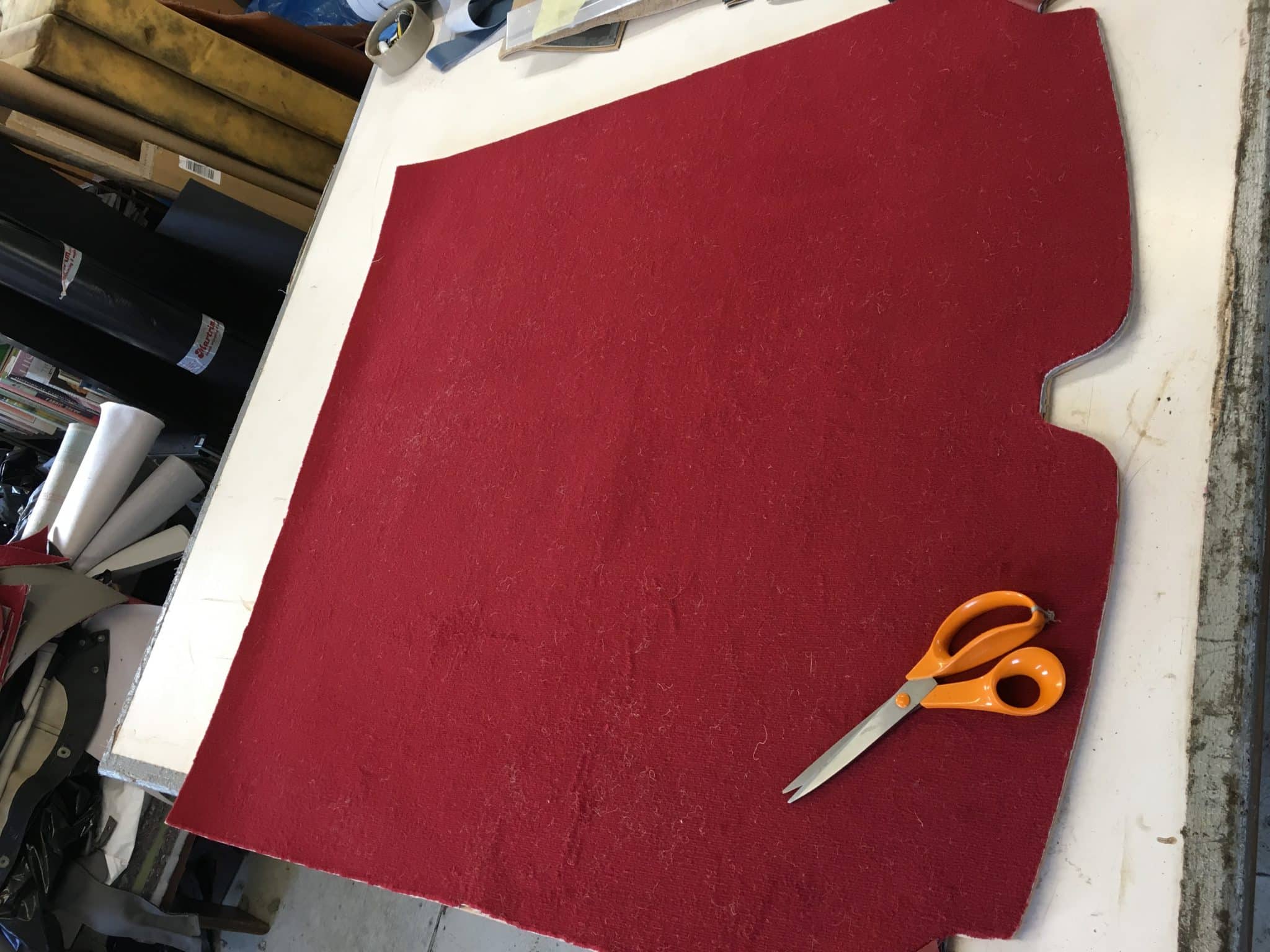 110419 Jaguar E Type Boot Carpet 3 1
