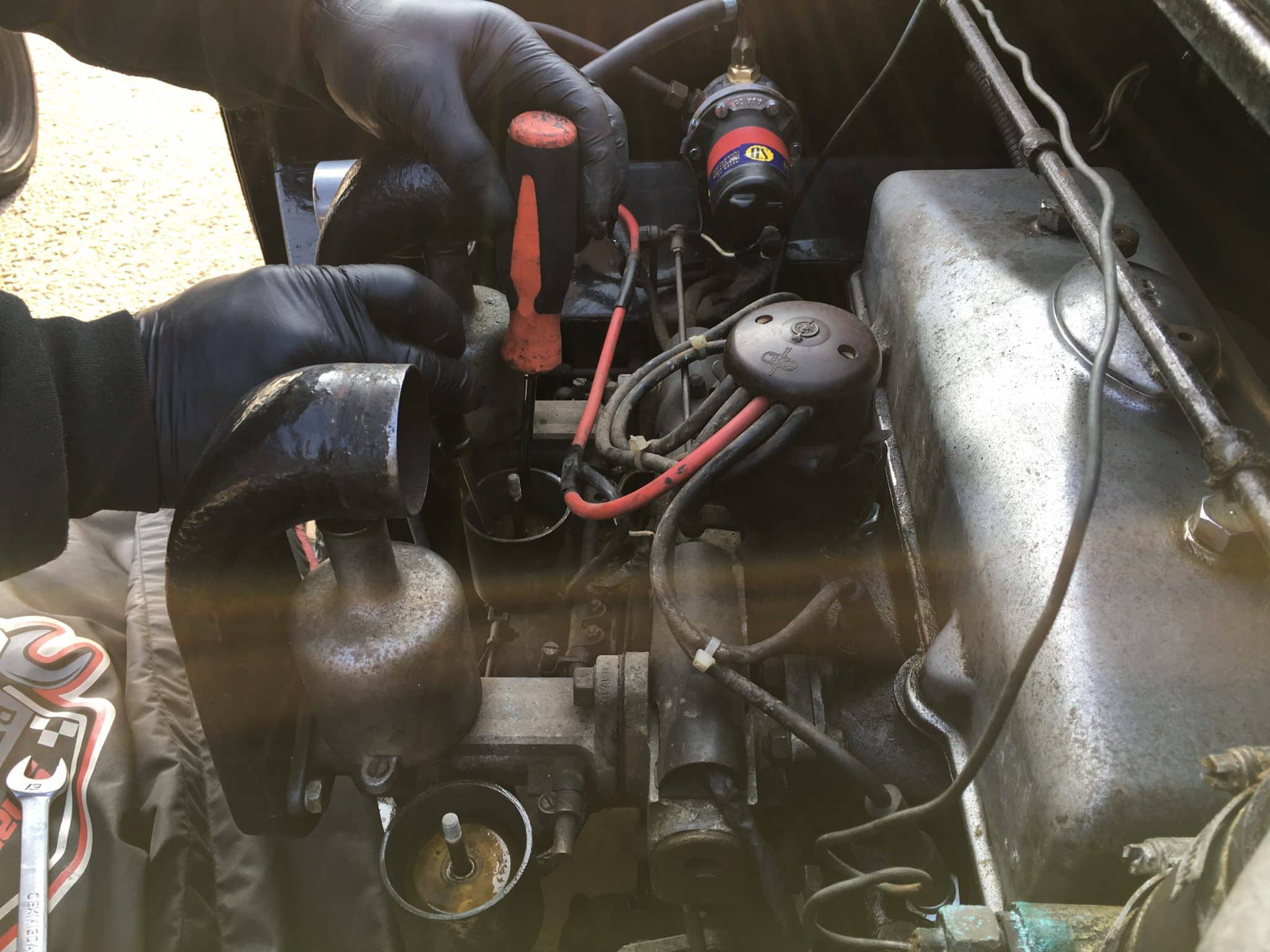 180419 Triumph Dolomite Carbs 3