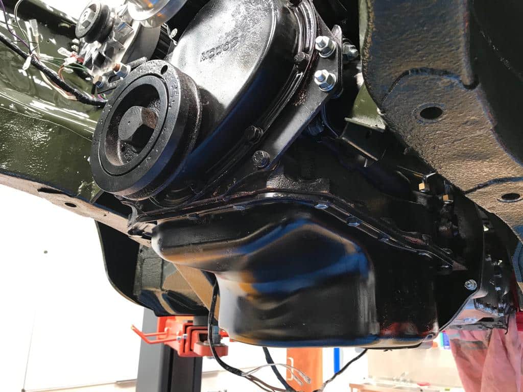 210419 MGB Roadster Fitting Up 8