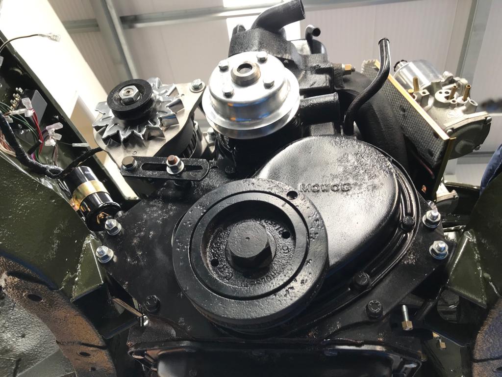 210419 MGB Roadster Fitting Up 9