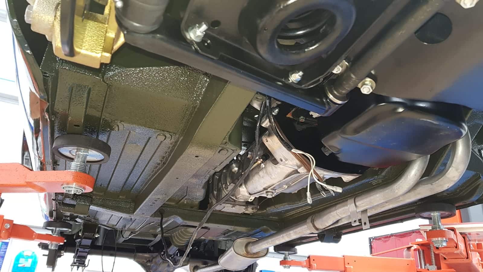 240419 MGB Brakes and Exhaust 3