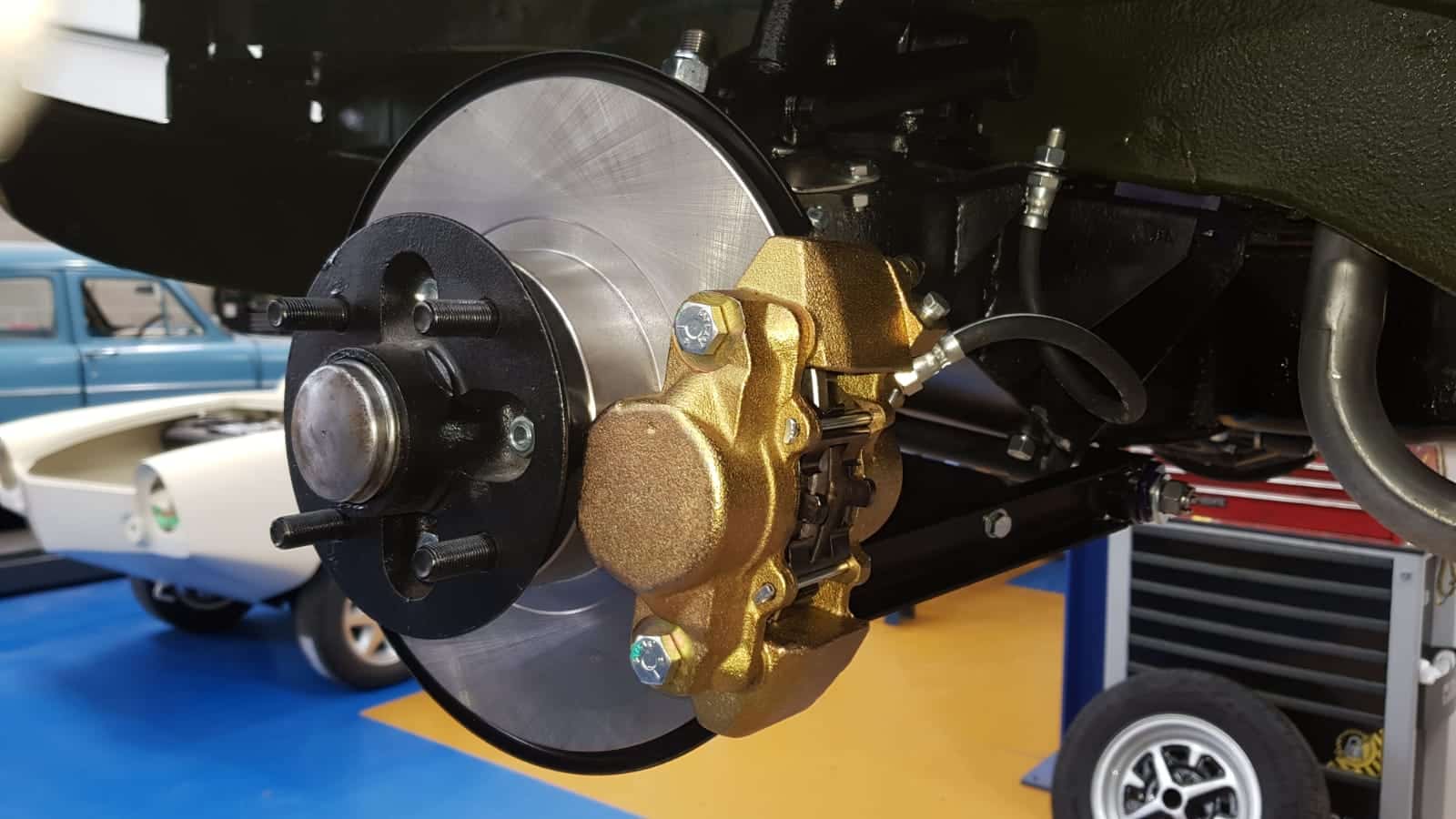 240419 MGB Brakes and Exhaust 5