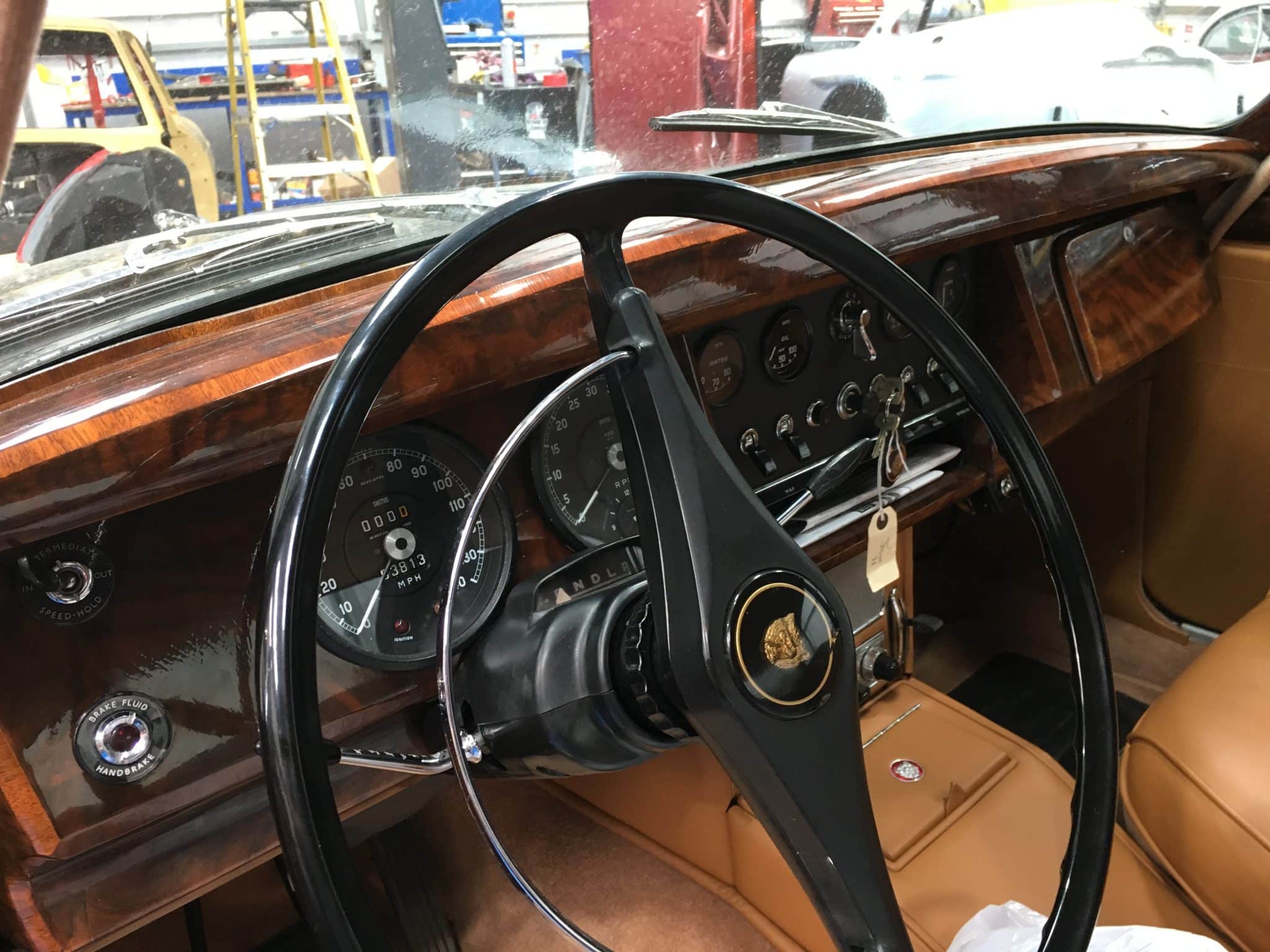250419 Jaguar MkII Speedo Refitted 2