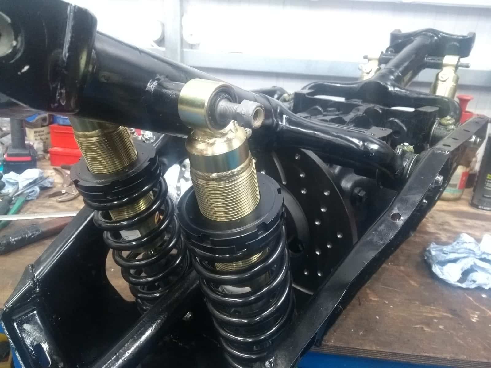 100519 Jaguar E Type Rear Diff Set Up 2