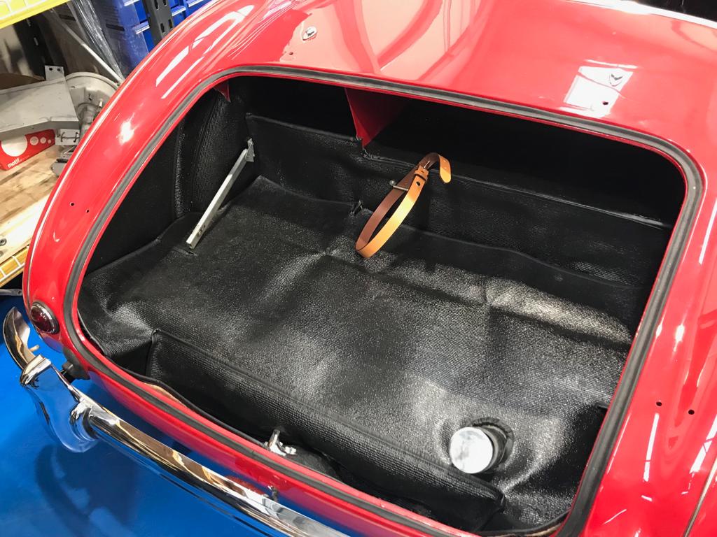 160519 Austin Healey Boot Lining 1