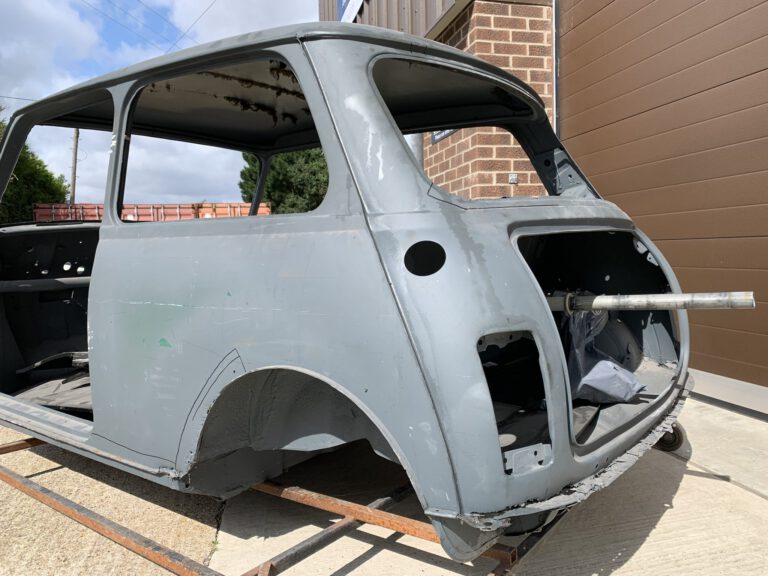 Mini Body Shell Restoration - Bridge Classic Cars