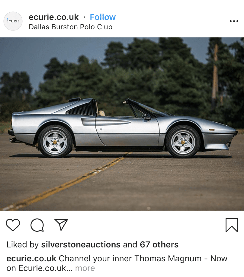 Ecurie.co .uk Ferrari 308GTS 2