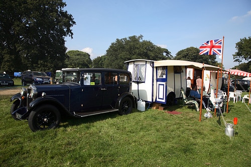 1928 Bill Knott Midland Caravans and Bluebird Caravans
