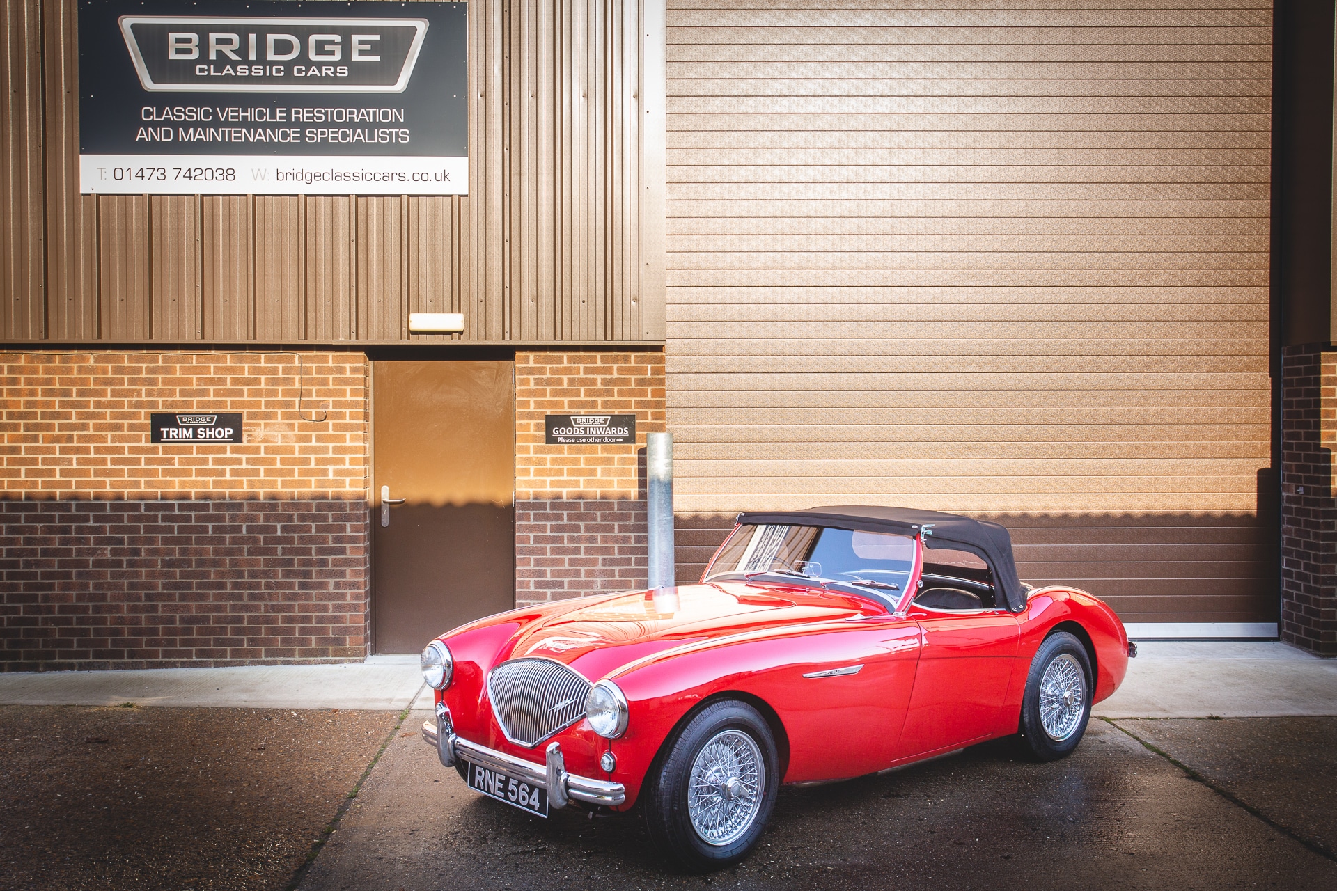 1955 Austin Healey 100 BN4745
