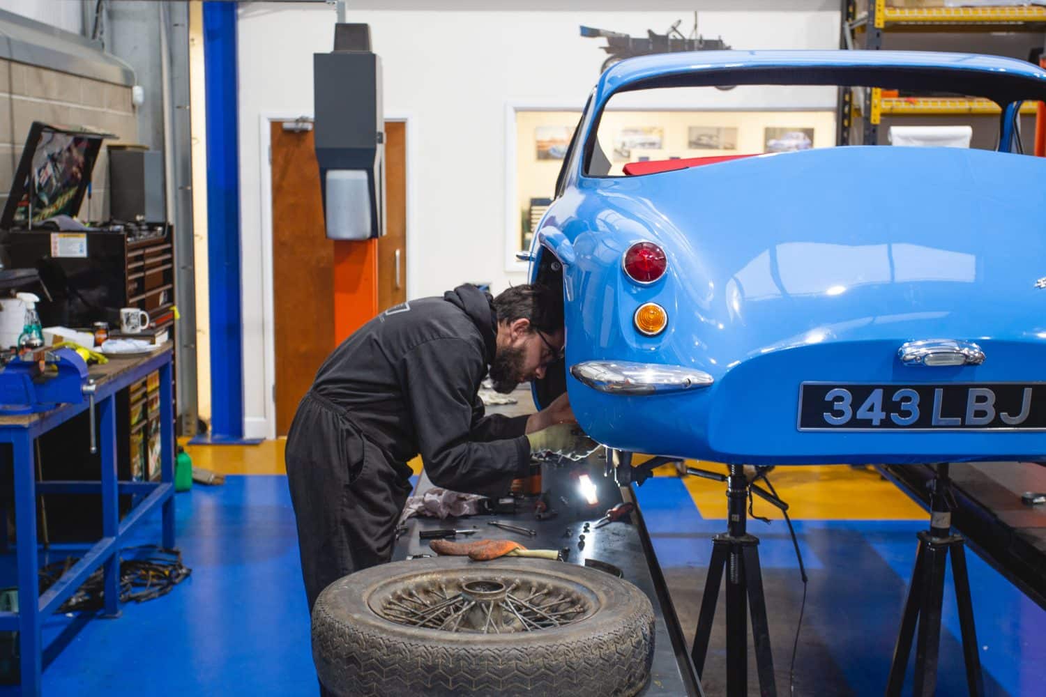 1962 TVR Grantura Brake reass3