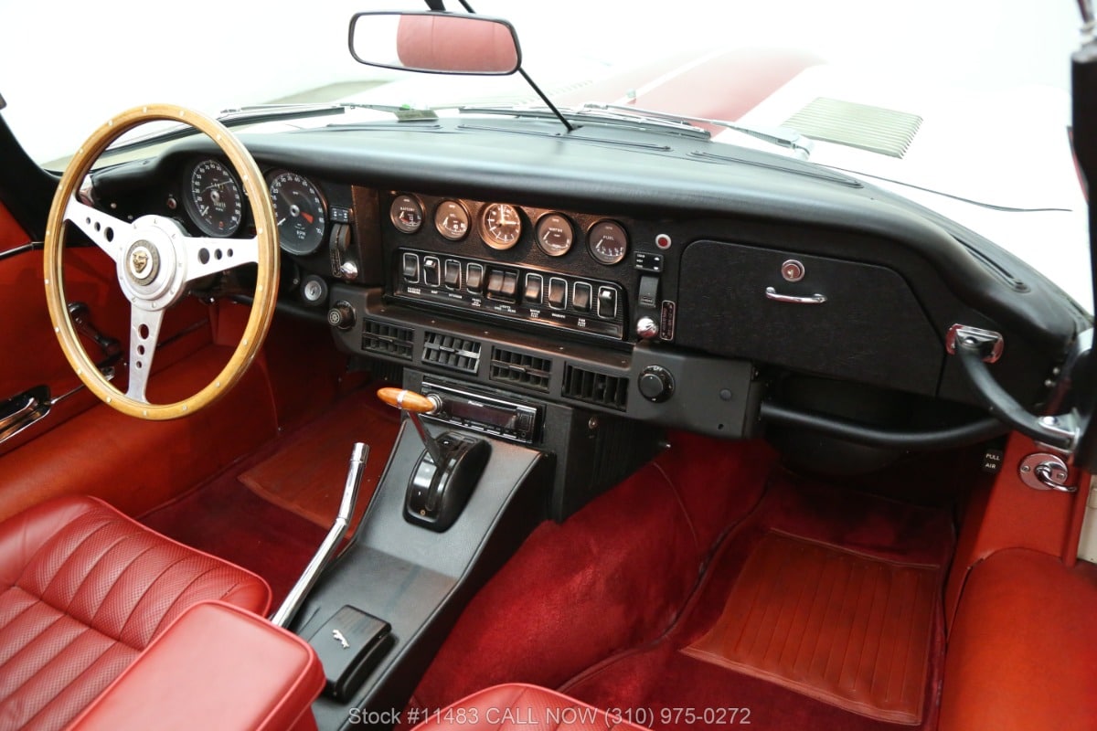 1973 Jaguar E Type Roadster 38 1