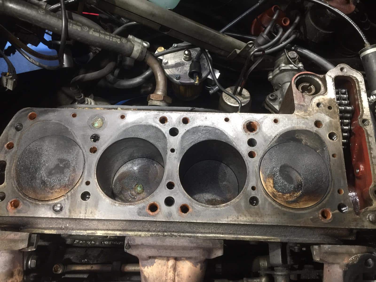1957 Mercedes 190SL Engine