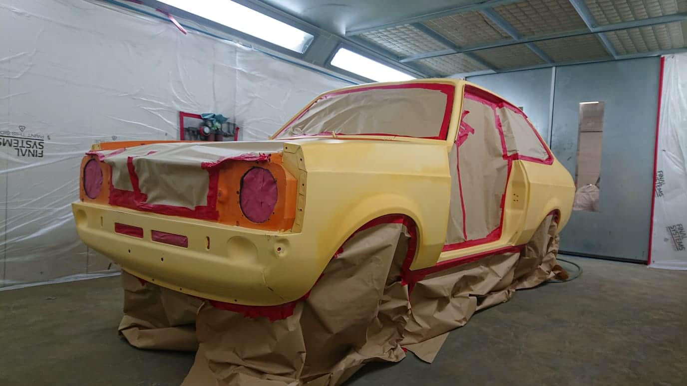 1977 RS2000 in paint