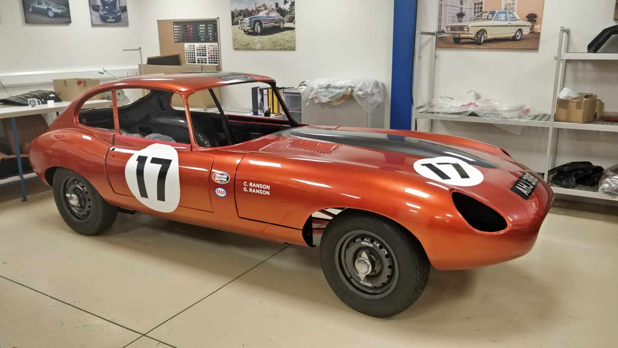 061219 Jaguar E Type Race Car 7